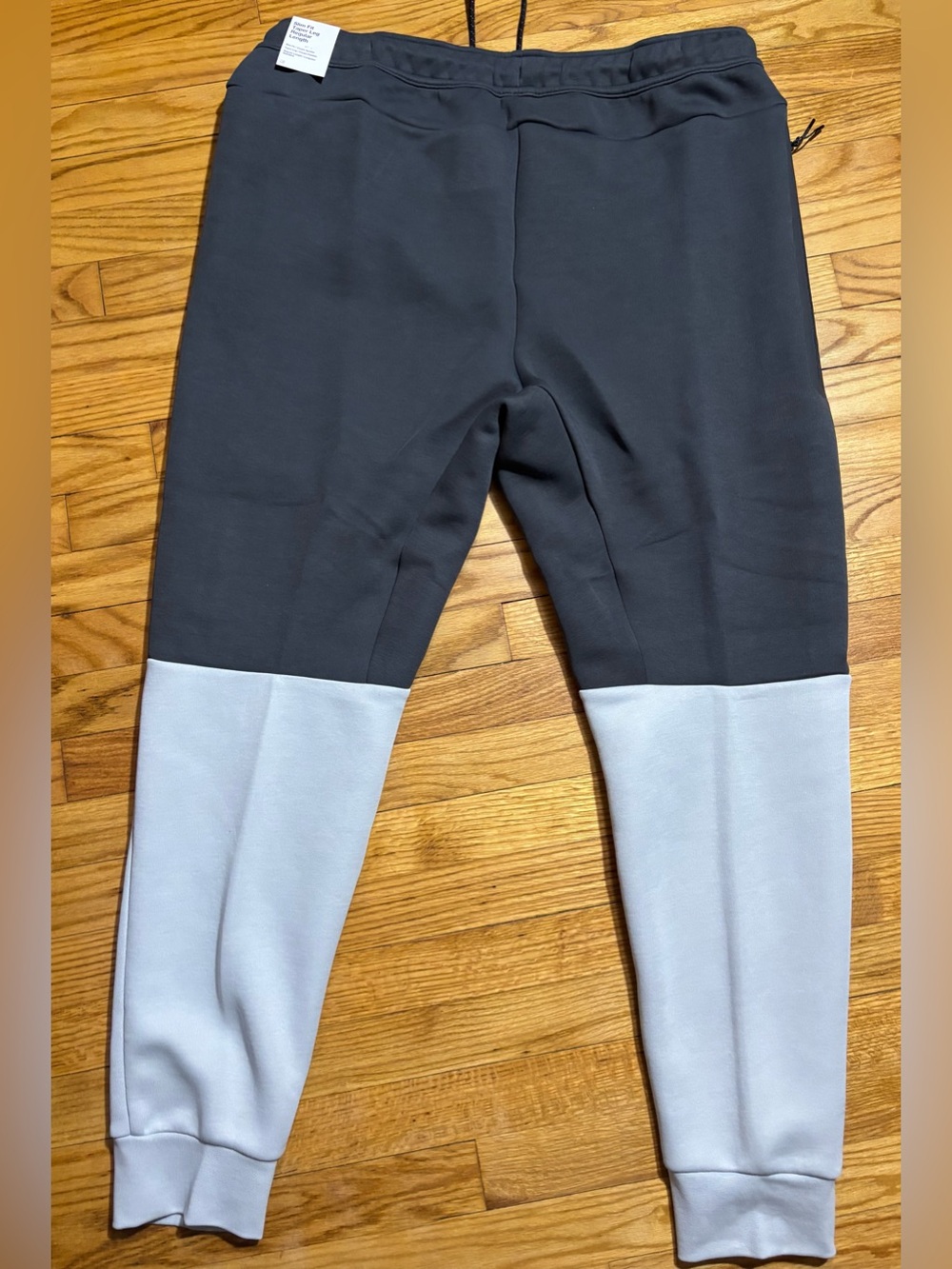 Nike Tech Fleece Tapered Jogger Sweatpants gray lime green men’s sz XXL-tall new - Picture 2 of 8